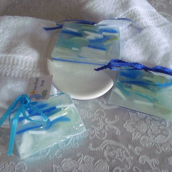 Sea Glass Soap Etsy