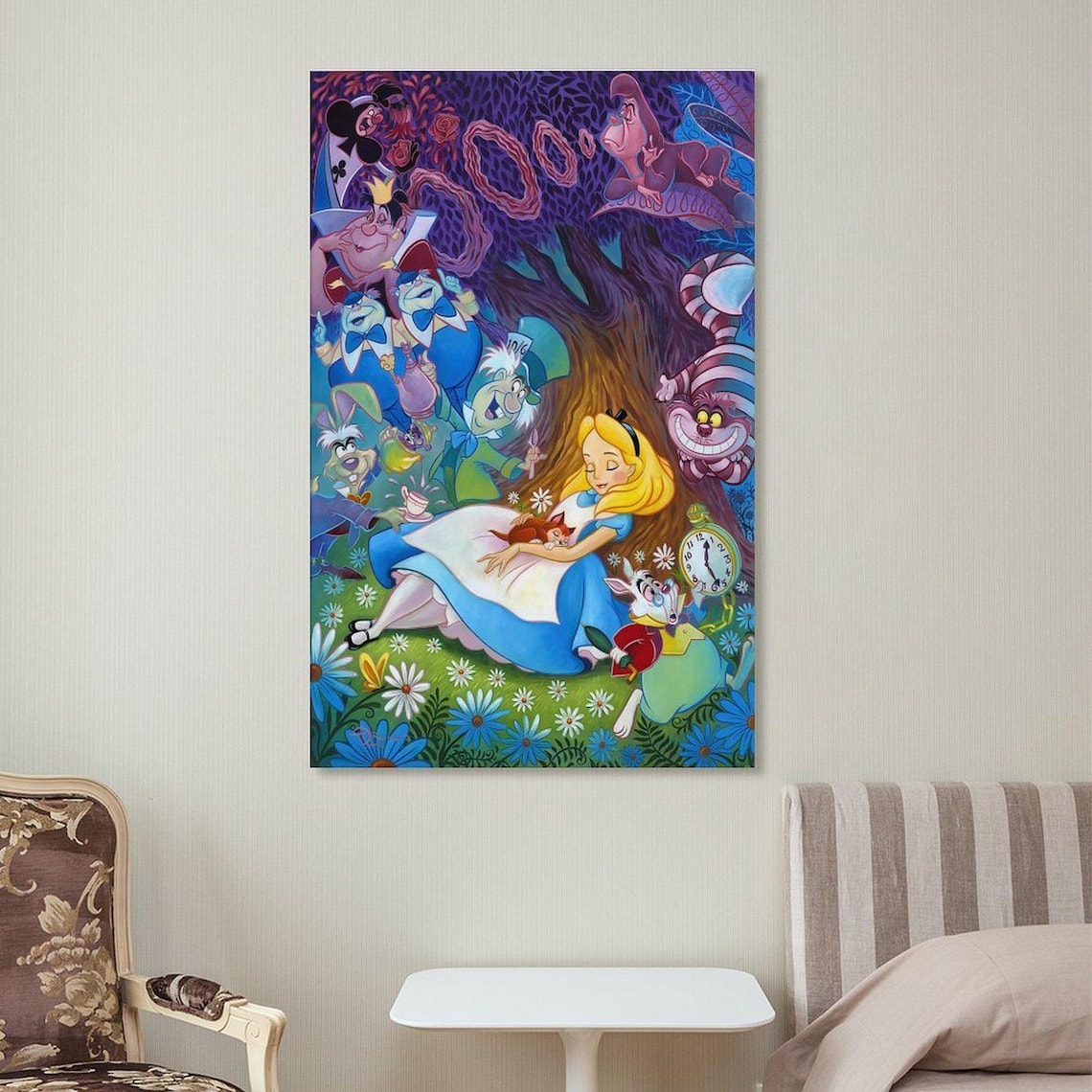 Dreaming in Color From Wonderland Alice Poster Picture Print Living ...