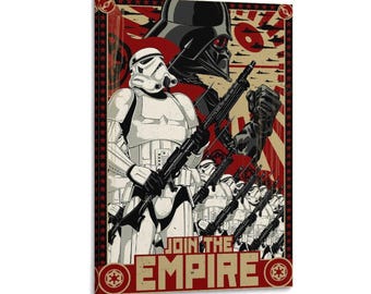 Stormtrooper JOIN THE EMPIRE Poster Picture Print Living Room Walls Decor Home Posters