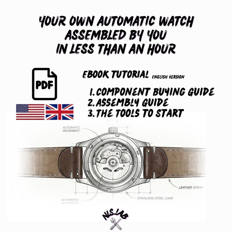 Seiko Modding Guide PDF | Build Your Own Automatic Watch with NH35 NH36 Movement image 1
