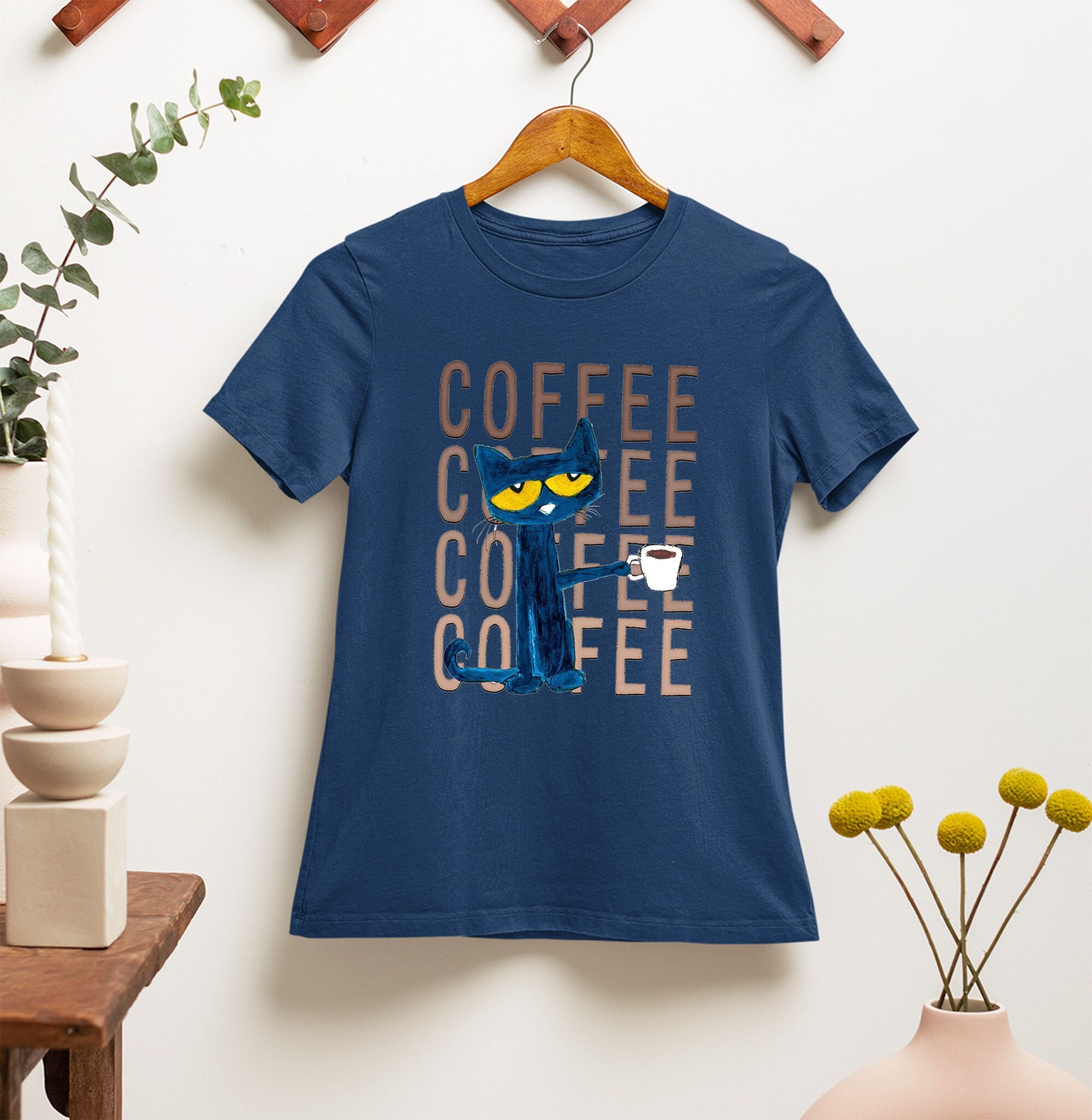 pete the cat coffee shirt
