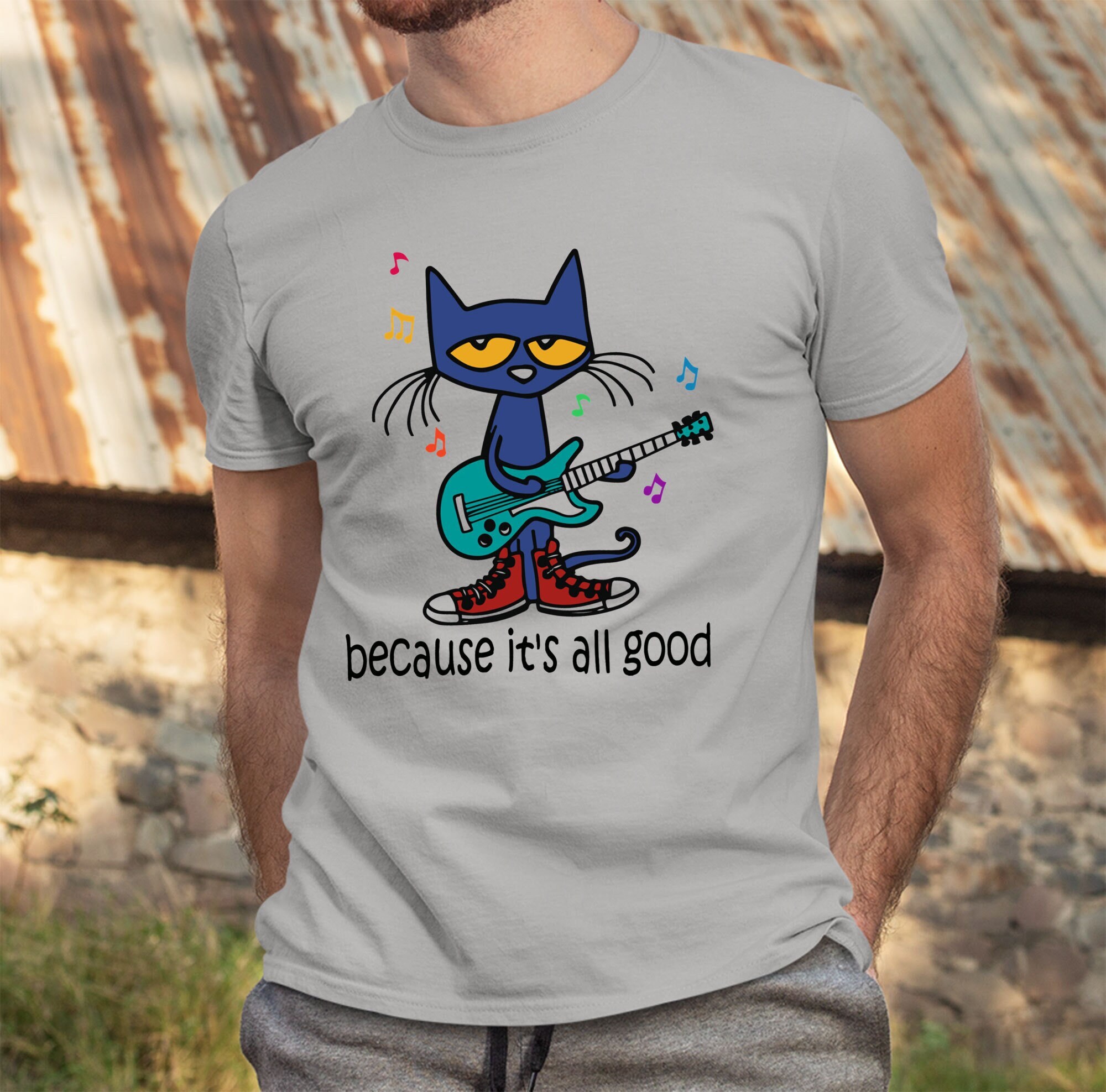 Pete the cat it's all good shirt Clearance