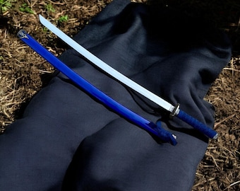 Tanto japonés forjado a mano estilo Shirasaya, pieza de colección de acero inoxidable, decoración inspirada en samuráis, cosplay y regalo.