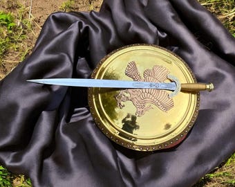Clash of the Titans Inspired Mirror Shield | Handcrafted Mythology Display Collectible | Cosplay & Wall Decor