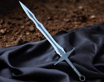 Espada de Hueso de Dragón de Skyrim, coleccionable inspirada en la fantasía de Elder Scrolls V, réplica de exhibición, accesorio de cosplay hecho a mano, regalo para fanáticos de Skyrim.