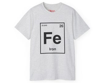 Pumping Iron Periodic Element Crossfit Hyrox Weightlifting T-Shirt