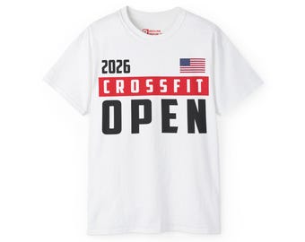 2026 CrossFit Open Jersey Tee | CrossFit Competition Shirt