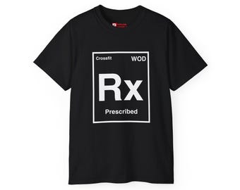 Rx Prescribed Workout Periodic Element Crossfit Hyrox Competition T-Shirt