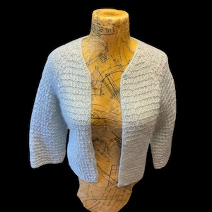 Blue and Silver Cardigan
