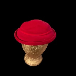 Red Velvet Hat