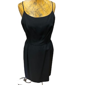 Little Black Wiggle Dress
