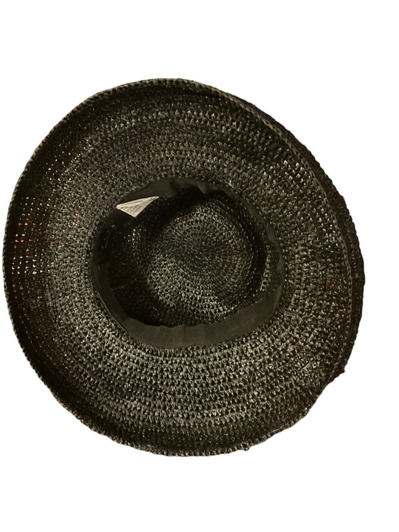 Black Straw Hat - image 5