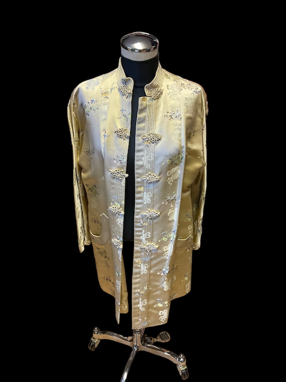 Gold Asian Jacket by Dynasty of Hong Kong Gem