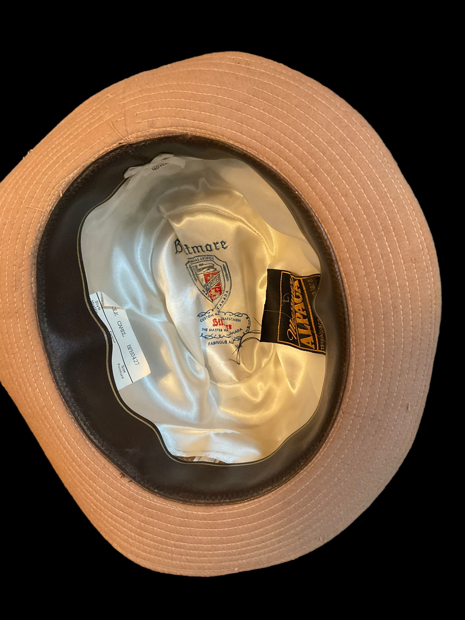 Alpaca Fedora by Biltmore - Etsy