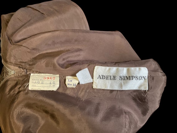 Adele Simpson Brocade Dress - image 4