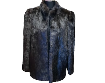 Dark Brown Mink Jacket