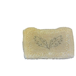 Cartera de mano con cuentas Fleurette of Japan