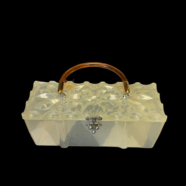 Lucite Box Purse