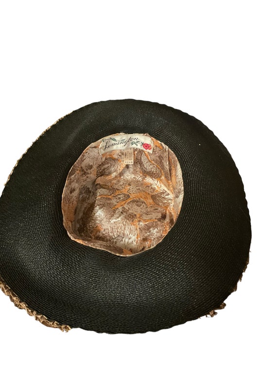 Brown Straw Hat - image 5