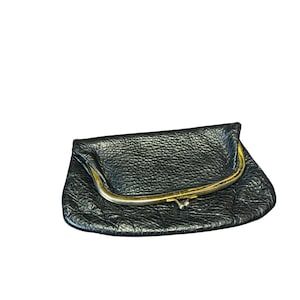 Cartera de cuero plegable