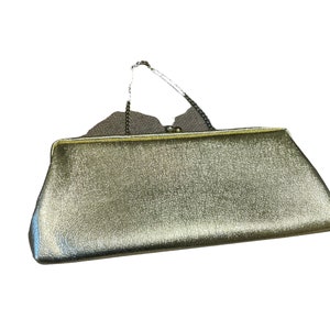 Cartera convertible dorada