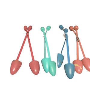 Shoe Shapers in Blue and pink