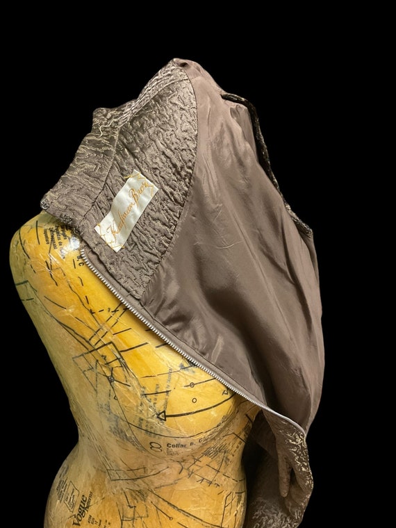 Adele Simpson Brocade Dress - image 3