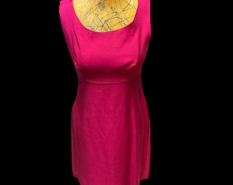 Hot Pink Wiggle Dress - Etsy Israel Hot Pink Wiggle Dress - Etsy Israel