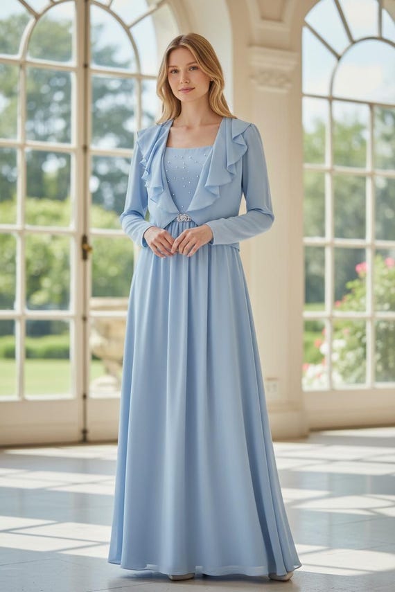 light jacket for formal dress Lilli Diamond Ice Blue Evening and jackets to wear with dresses
