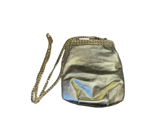 Gold Evening Bag - image 1