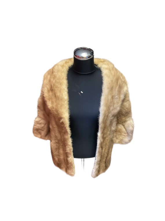 Blonde Mink Stole - image 1