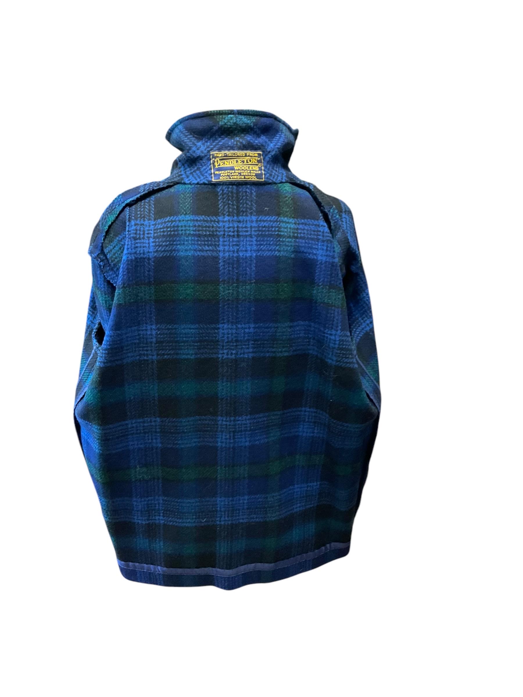 Pendleton Wool 50s Jacket - Etsy