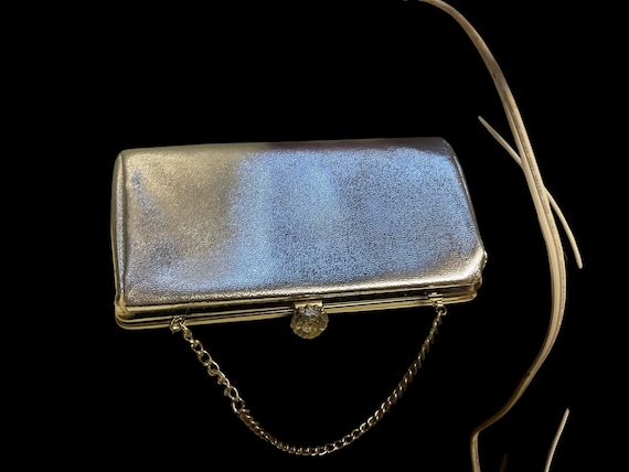 Silver Convertible Evening Bag - image 2