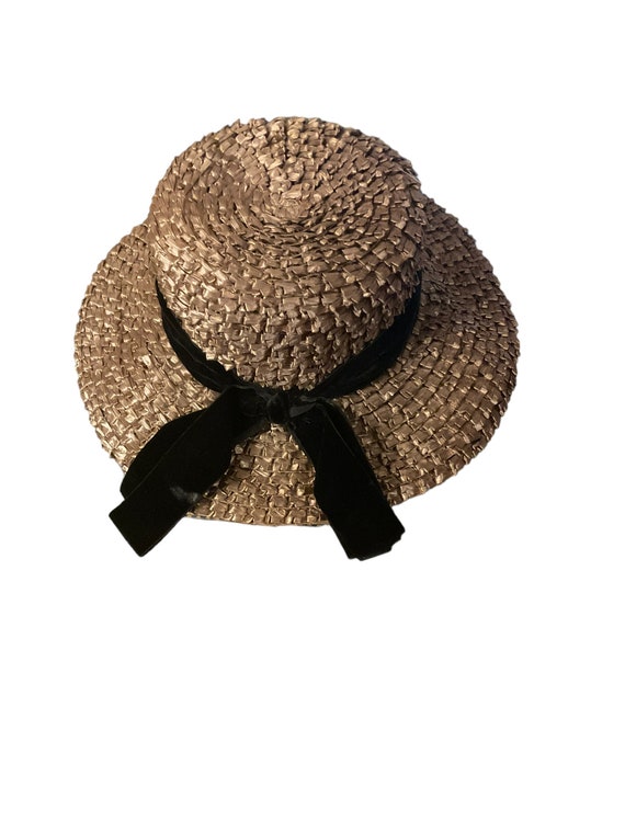Brown Straw Hat - image 4