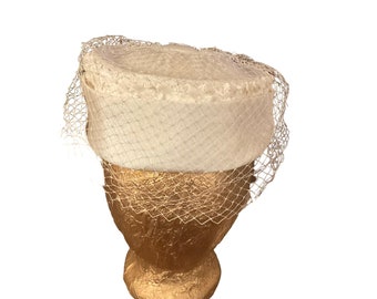 Pill Box Hat with Veil