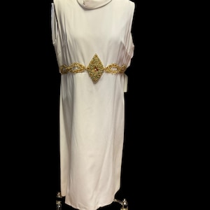 Robe de cocktail blanche Lane Bryant NOS