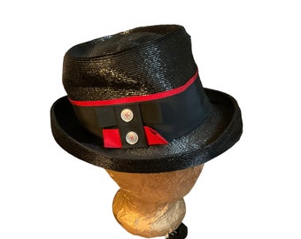 Marche Vintage Straw Fedora