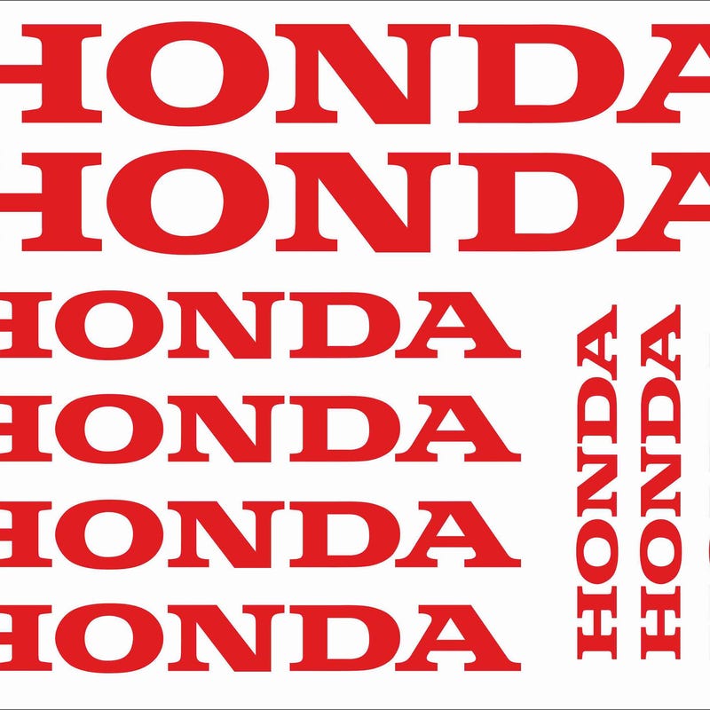 Honda 125 Decals - Etsy UK