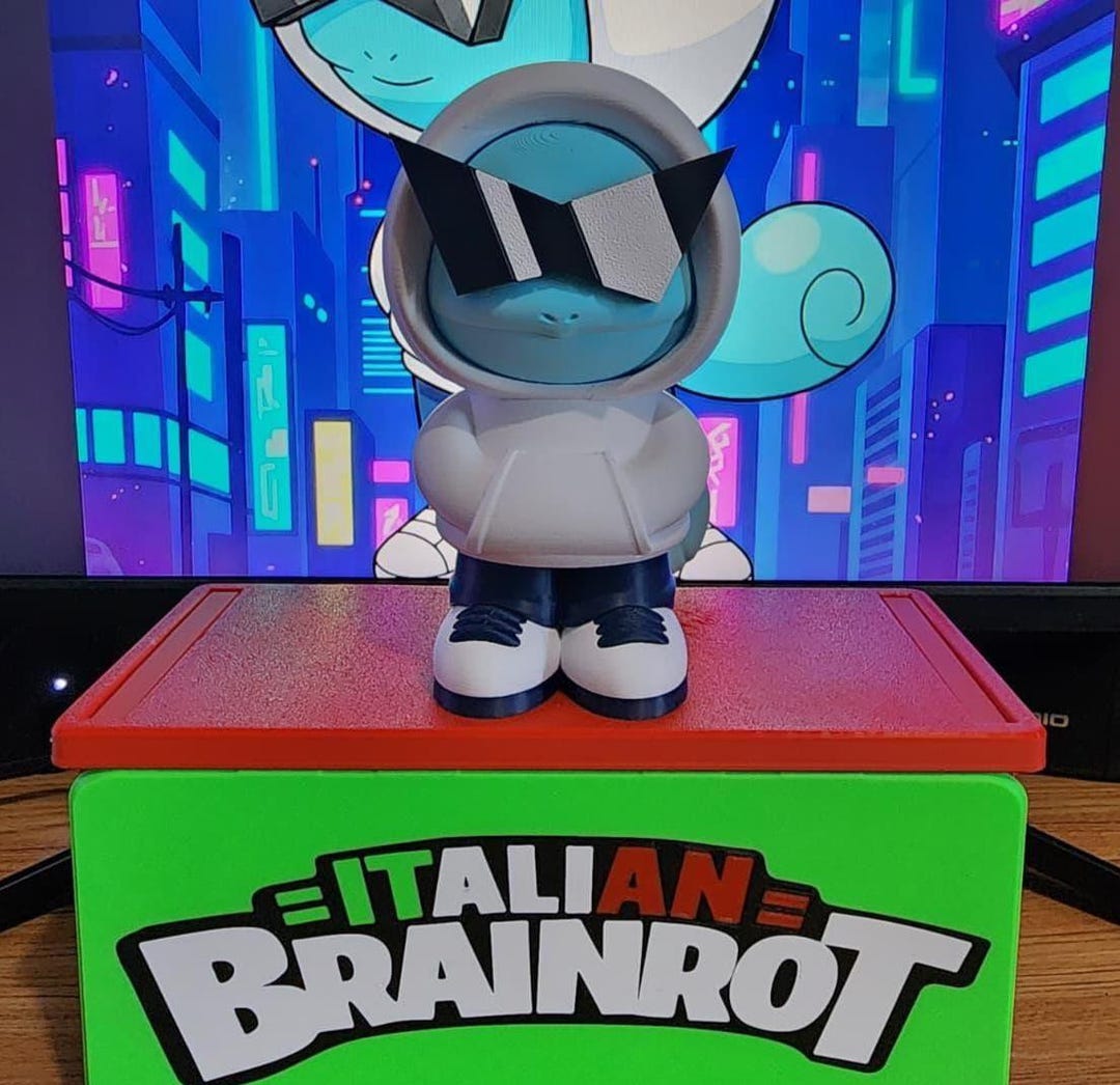 Water Turtle - Italian Brainrot Toy Limited Edition - Etsy UK