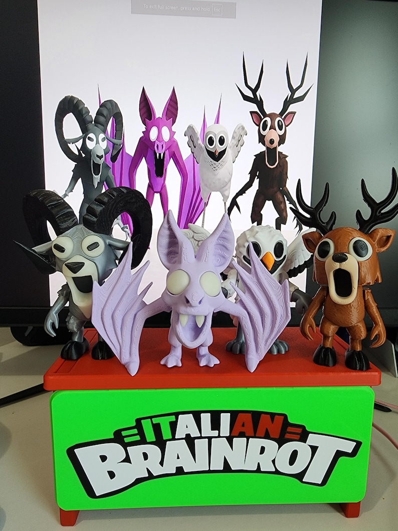 Bat Ram Deer + Bat + Ram + Owl - 99 Nights in the Forest (eyes Glow in the Dark ...