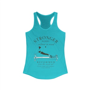 Reformer Pilates Women's Tank Top in multiple colours image 1