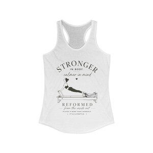 Reformer Pilates Women's Tank Top in multiple colours image 3