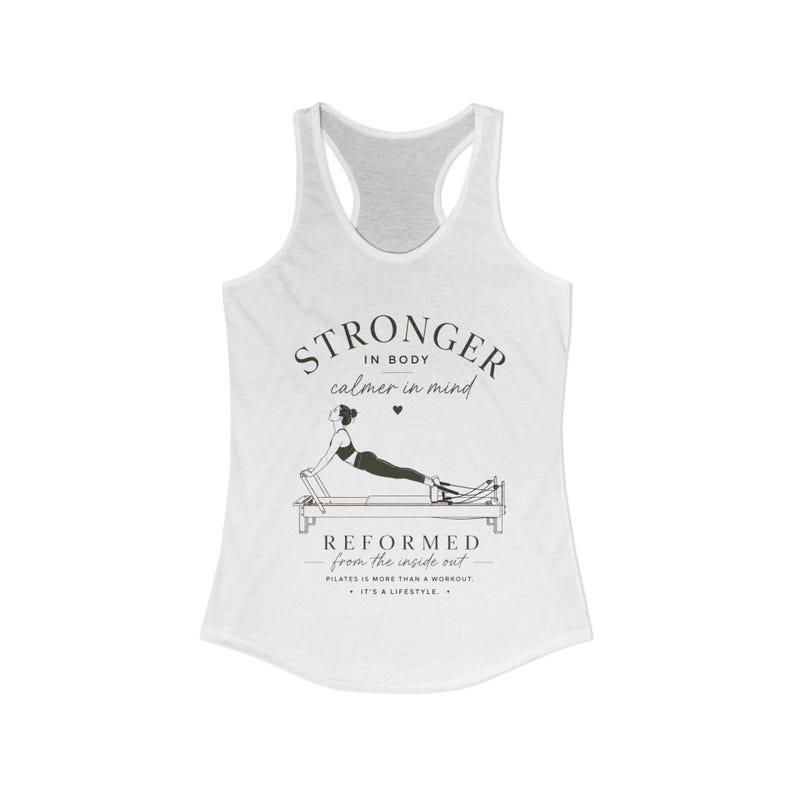 Reformer Pilates Women's Tank Top in multiple colours image 3