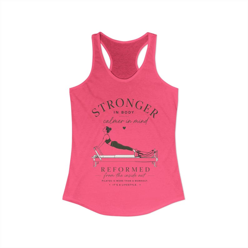 Reformer Pilates Women's Tank Top in multiple colours image 7