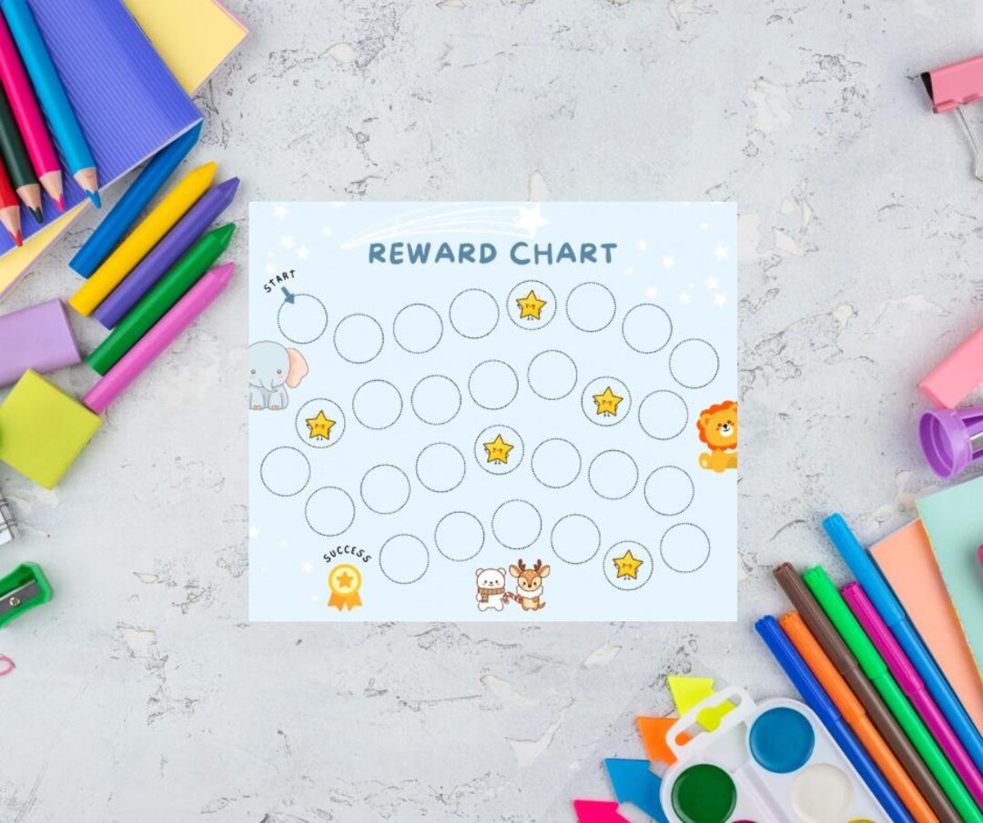 Behaviour Routine Chart Toddler Daily Routine Chart | Behaviour and Chore Tracker PDF - Etsy