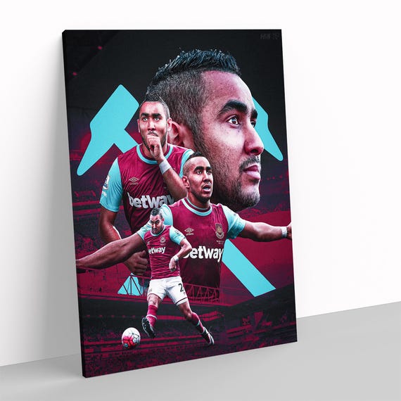 Dimitri Payet Soccer Poster Soccer Sports Canvas Print Home Decor Wall Art