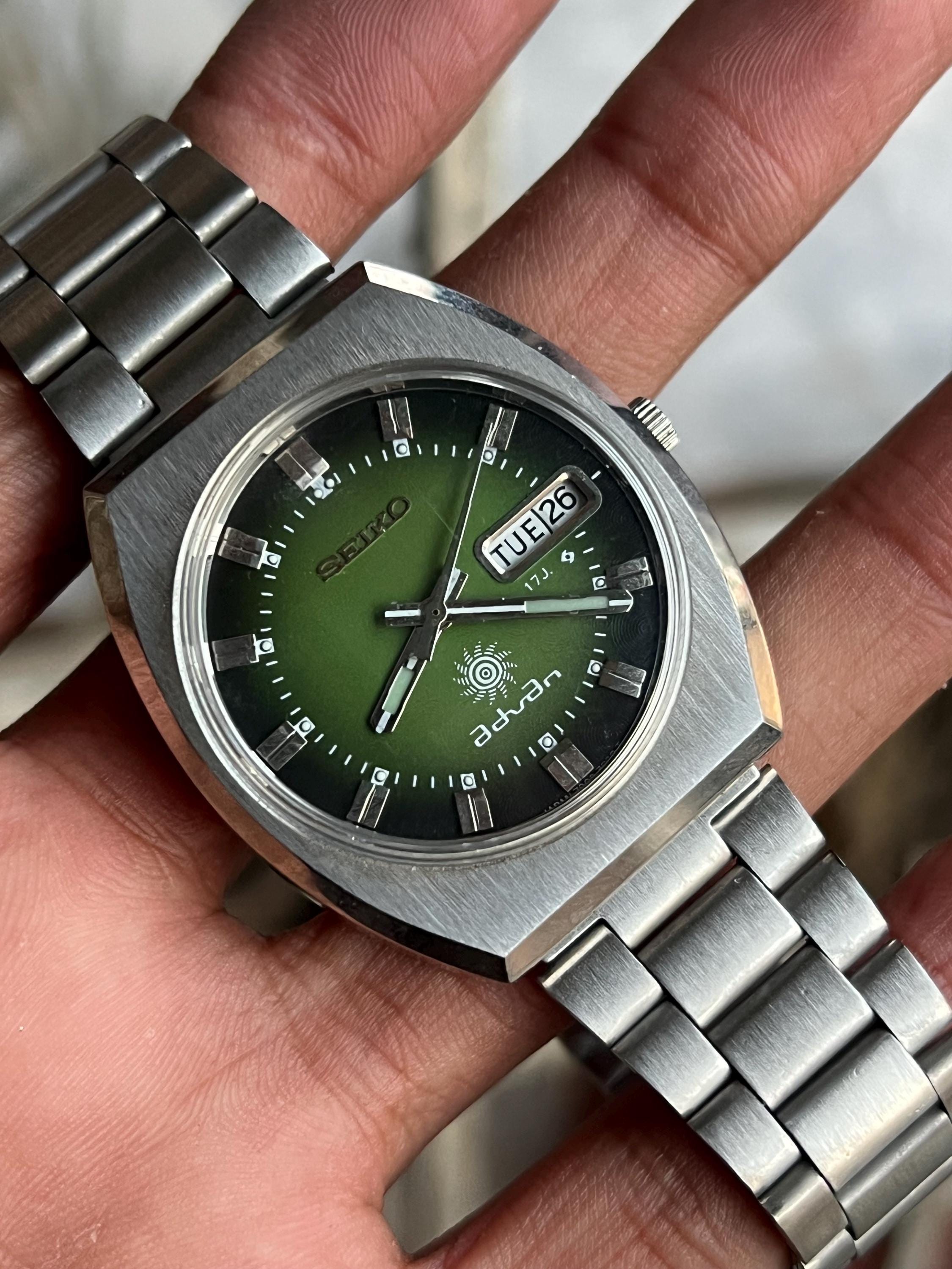 時計 SEIKO advan Vintage Seiko Advan Automatic Men's Watch: Stainless Steel, Yellow