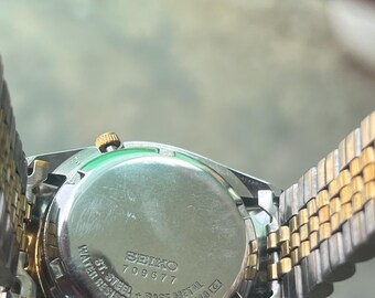 Vintage Seiko 5 Fluted Bezel Mens Automatic Watch 7009-3110 - Etsy