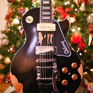 Custom Chibson Guitar Pick Guard for P90 Les Paul style guitars