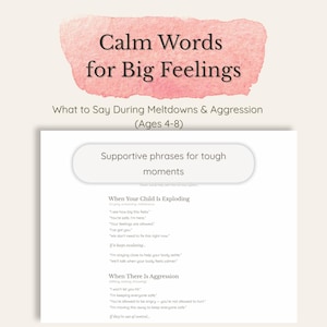 Guión de crianza suave para crisis emocionales: guía práctica (de 4 a 8 años) (PDF) Descargar